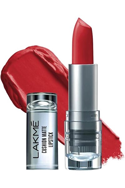 LAKMÉ Forever Matte Lipstick, Made With French Rose Oil Extracts, Red Aurora,...