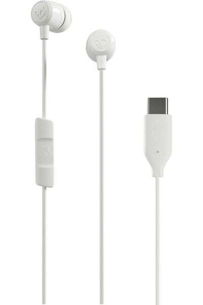 Skullcandy Jib USB-C Wired Earbuds with Noise Isolating Fit, Built-in Microph...