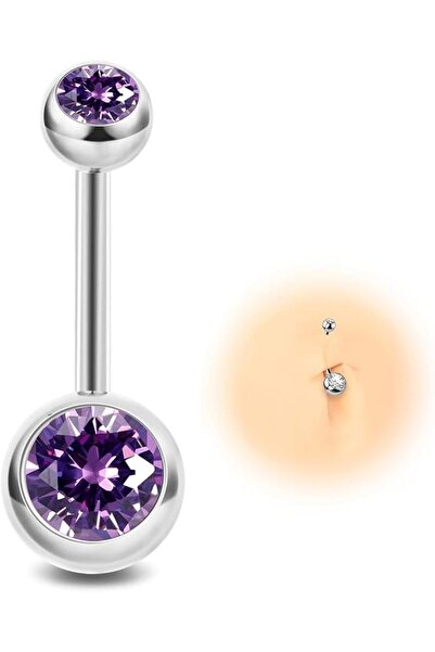 GENERAL G23 Titanium Belly Button Bars Piercing Silver Gold Navel Piercing Je...