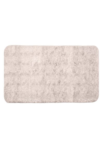 CATIANO Covoras Decorativ din Imitatie de Blana Bej Ecru 130x90cm
