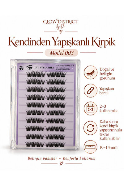 Kendinden Yapışkanlı Kirpik