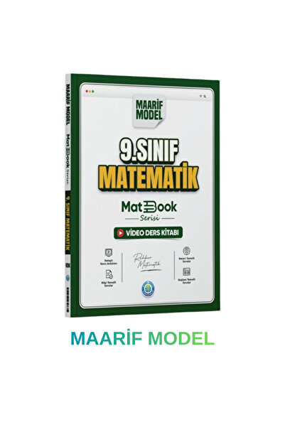 Çap Yayınları Rehber Matematik 9. Sınıf Matematik Matbook Serisi Maarif Model...