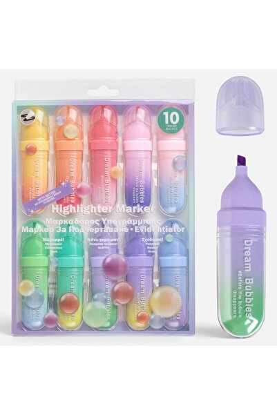 CATIANO Markere Evidentiatoare Rainbow - 10buc