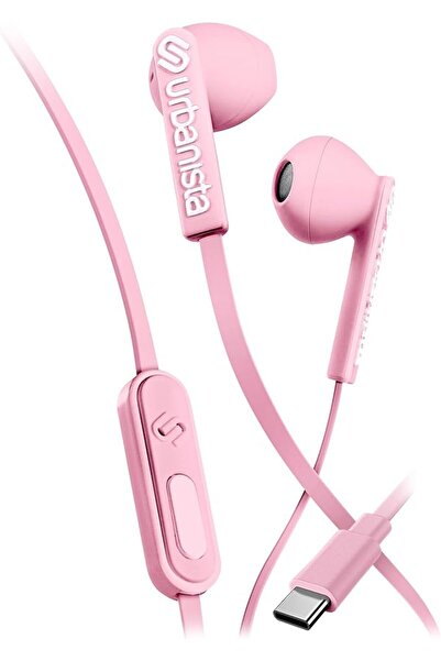 Urbanista سماعات أذن سلكية، سماعات USB C مقاومة للتشابك مع ميكروفون للتعامل م...
