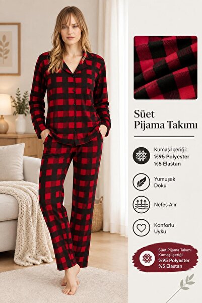 Pijamoni Ženska pidžama od lycra materijala sa prednjim kopčanjem, set KK3 - ...