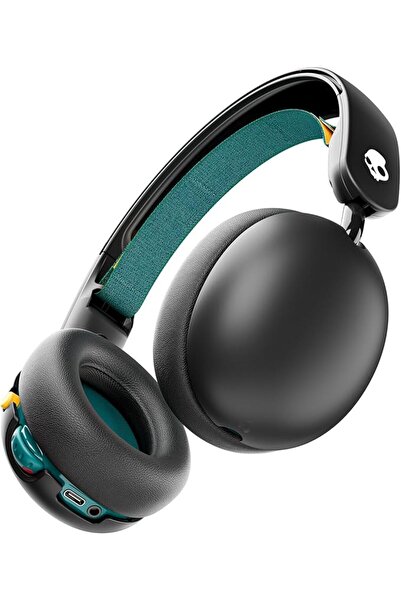 Skullcandy سماعات رأس لاسلكية للأطفال من جروم، بطارية تدوم 45 ساعة، مع خاصية ...