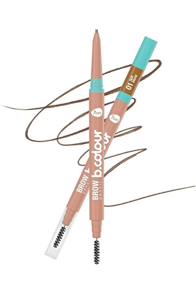 7DAYS B.Colour Brow Pencil / 01 Soft Blond, 0,06 G