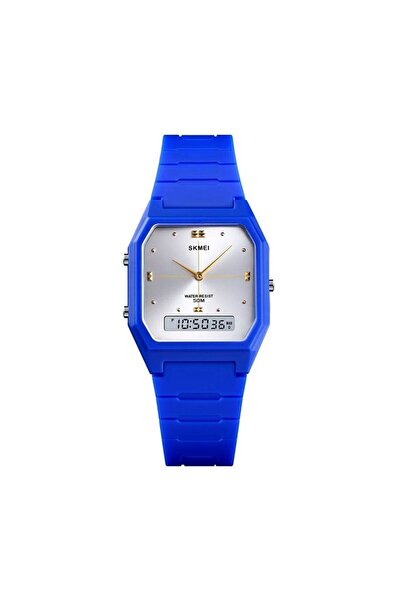 Skmei Ψηφιακό/αναλογικό ρολόι χειρός - - 1604 - Blue