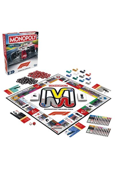 Monopoly F1 Formula Kutu Oyunu G3437 (ORJİNAL LİSANSLI)