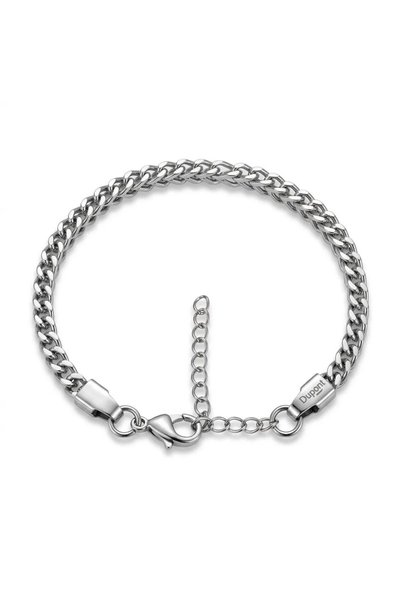 Dupont milano Dm-Sb-007-Ss04 Silver Color Men's Steel Bracelet