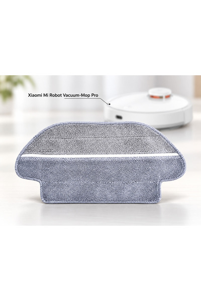 OEM Laveta Mop semi-smeda compatibila Xiaomi Mi Robot Vacuum-Mop Pro / Xiaomi Mi Robot Vacuum-Mop P, Gri