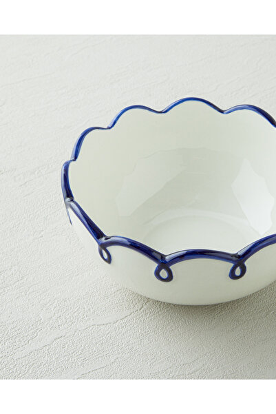 English Home Lovely Loop Dolomite Bowl 16 cm Navy Blue