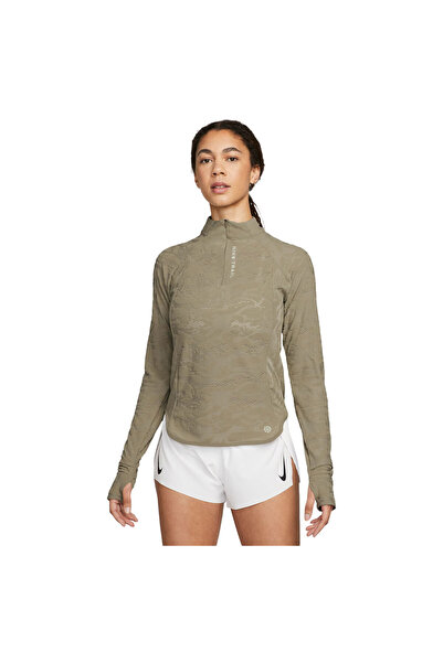Nike Γυναικεία Μακρυμάνικη Μπλούζα Dri-FIT Μεσαίου Στρώματος για Πεζοπορία XS