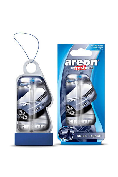Areon Αποσμητικό αυτοκινήτου με τζελ, Μπλακ Κρίσταλ, 1 τεμάχιο.