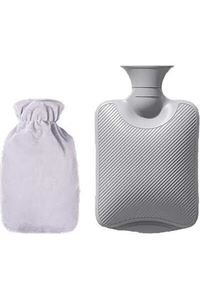 Arabest Hot Water Bottle with Soft Cover,1L Large,Classic Hot Water Bag, for ...