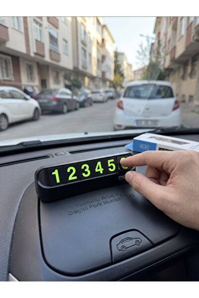 Lisinya Auris Dashboard Magnetic Highlighter Vehicle Number Marker -