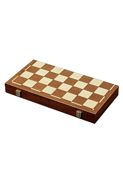 MindGear Wooden chess and table set, 45mm field (78mm king)