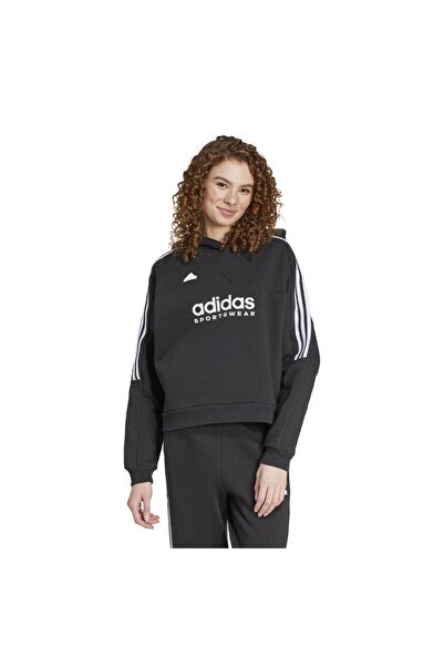 adidas Γυναικείο Φούτερ με κουκούλα από φλις House of Tiro XS