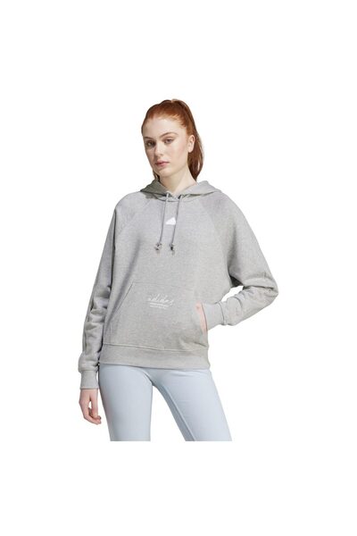 adidas Γυναικείο BLUV Q3 Φούτερ με κουκούλα French Terry XS