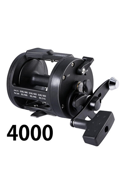 Choice Left Hand B-DSST40 Sougayilang Baitcasting Reel Trolling Drum Fishing ...
