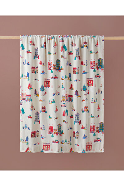 English Home Magical Snow Koltuk Şalı 120x160 cm Multicolor