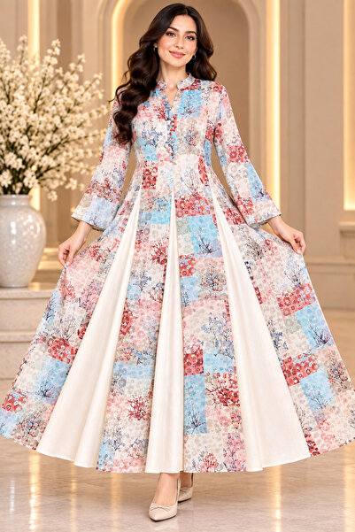 ROGINA جلابية روجينا الفاخرة – تصميم واسع وانسيابي بألوان مميزة