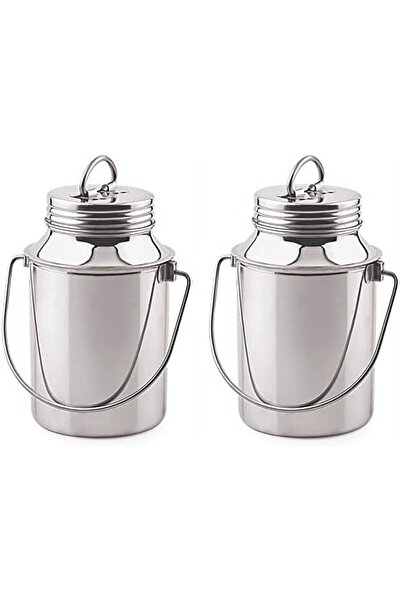 Generic Raj Screw Lid Storage Container, 5.5 Liter, Silver, SB05.5, Oil Conta...