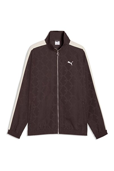 Puma T7 Ζακάρ Υφαντό Χαλαρό Αθλητικό Μπουφάν Μ