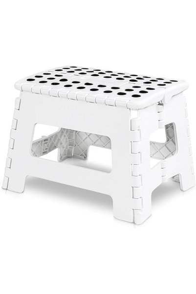 TRASSLE Folding Step Stool, Anti-Skid Step Stool, Sturdy to Support Adults & ...