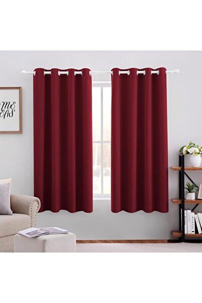 GENERAL ستائر تعتيم رمادية بيضاء من HOMEIDEAS لغرفة النوم، مقاس 52 × 63 بوصة،...
