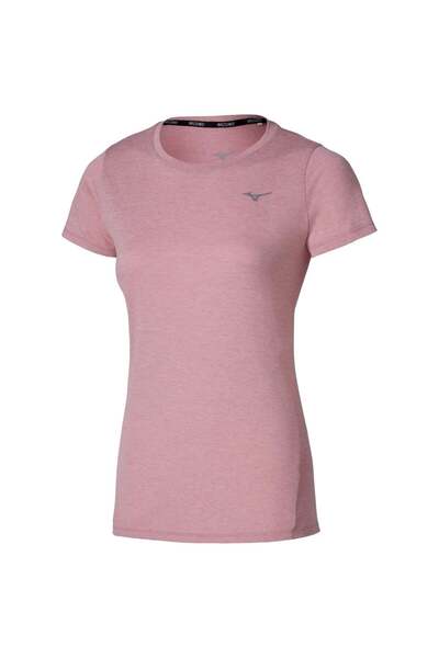 MIZUNO Tricou de alergare pentru femei Core Impulse Tee SS 2026-Roz-XS