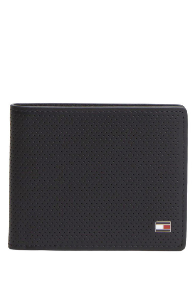 Tommy Hilfiger Siyah Erkek Cüzdan TH ELEMENT MINI CC WALLET