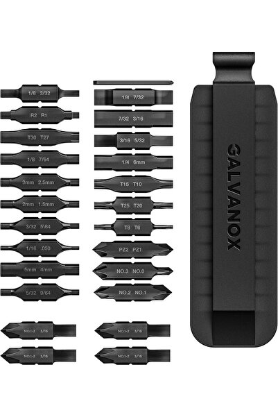 Generic Galvanox Double Sided Bit Set Designed for Leatherman Multi-Tools, Fl...