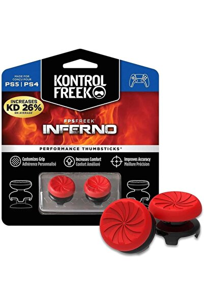 Generic أغطية تحكم FPS Freek Inferno لأجهزة بلايستيشن 4 (PS4) وبلايستيشن 5 (P...