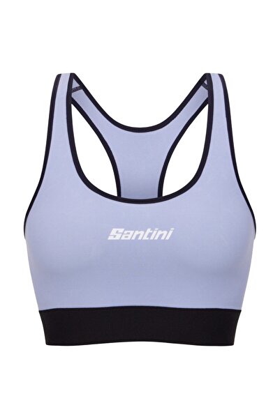 Santini Γυναικεία ποδηλατική φανέλα με τιράντες Vibe SS 2026-Μπλε-XS