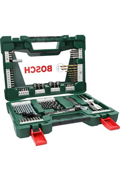 Generic Bosch 91 pcs. Titanium Drill and Screwdriver Bit Set V-Line (for Wood...