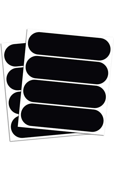 Generic طقم ملصقات عاكسة من 8 قطع، ورقة لاصقة للتركيب الذاتي لخوذة الدراجات ا...