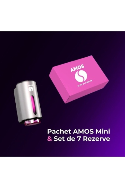 Amos Pachet Mini + Set de piese de schimb roz