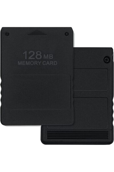 Generic بطاقة ذاكرة Mcbazel PS2 سعة 128 ميجابايت، بطاقة ذاكرة 128 ميجابايت لج...