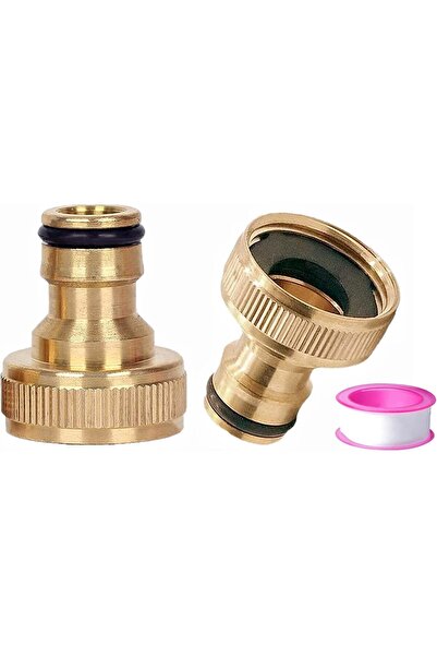 Generic 2-pack 3/4" male threaded hose pipe connector, garden hose connector,...