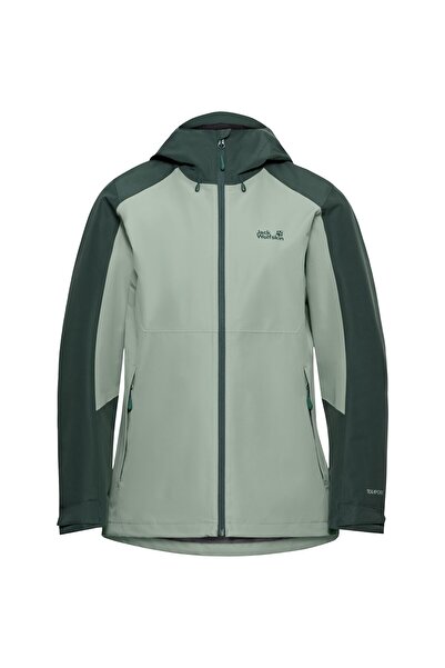 Jack Wolfskin Водоустойчиво яке за жени Wildbound 2 L SS 2026-Green-S
