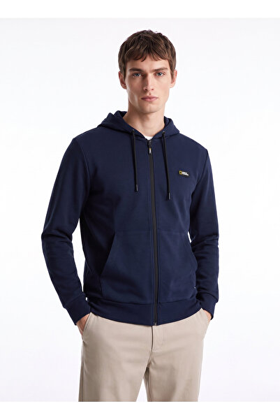 NATIONAL GEOGRAPHIC Lacivert Erkek Sweatmont N6WM-SWT4052