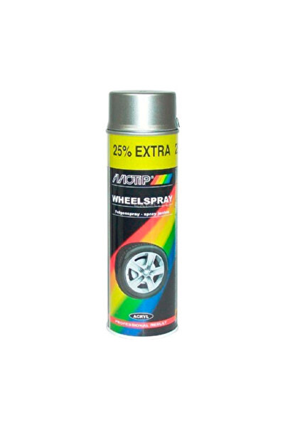 Motip Vopsea spray pentru jante 04010 Wheel Spray gri oțel 500 ml