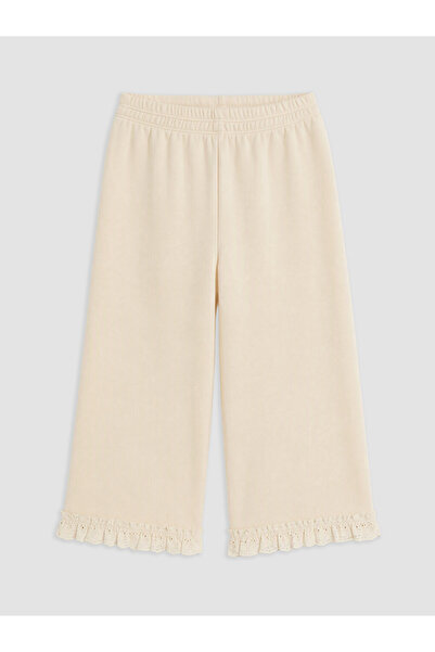 LC Waikiki Quality Pieces from Çelebi Store Ruffle Detailed Girls' Sweatpants