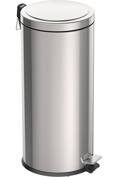 TRAMONTINA 5Liter Stainless Steel Pedal Trash Bin with a Polished Finish and ...