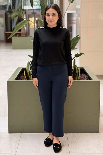 sentez giyim Sentez Stretch Pipe Leg Trousers