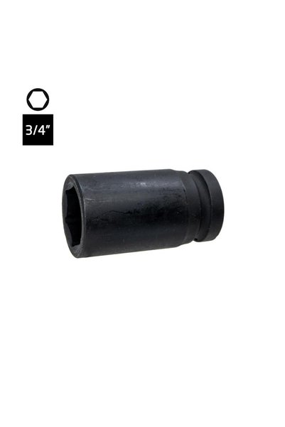 Titi 6608 Altı Köşe 3/4" Havalı Uzun Derin Lokma Anahtar 30 mm