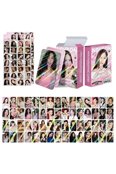 Kpop Dünyasi TWICE '' Nayeon '' Çift Yön Baskılı Hologramlı Lomo Card Seti (60 Pcs)