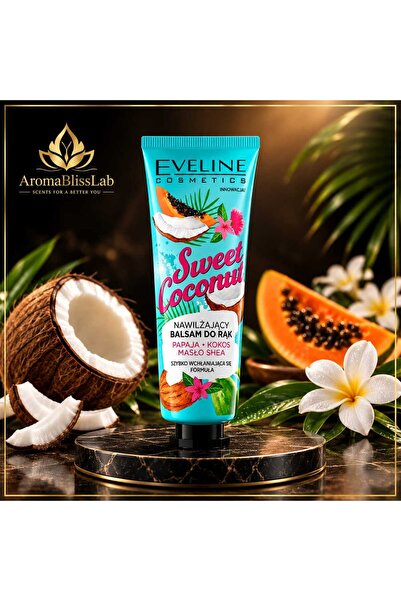Eveline Cosmetics Γλυκό Βάλσαμο Χεριών με Καρύδα – Eveline Cosmetics, 50 ml
