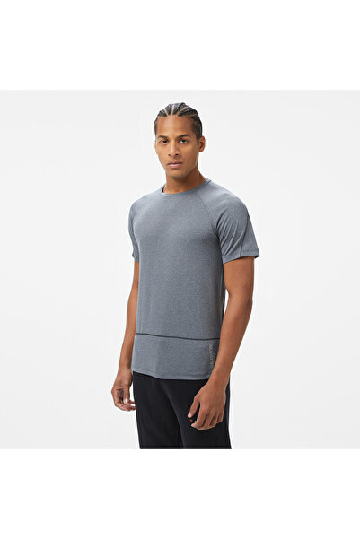Salomon Cross Run Erkek Gri Koşu T-Shirt